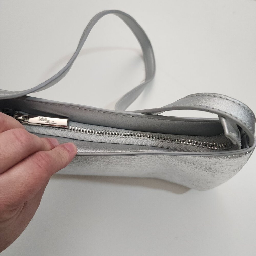 Anthropologie Mali + Lili Imani Metallic Shoulder Bag Purse - Picture 10 of 14